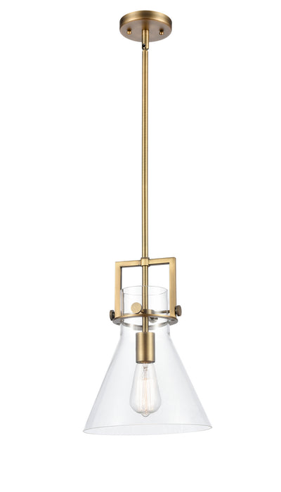 Innovations 411-1S-BB-10CL-LED LED Mini Pendant, Brushed Brass