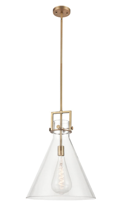 Innovations 411-1S-BB-16CL LED Pendant, Brushed Brass