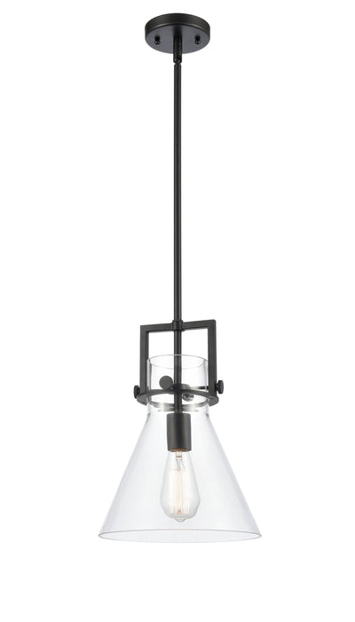 Innovations 411-1S-BK-10CL-LED LED Mini Pendant, Matte Black