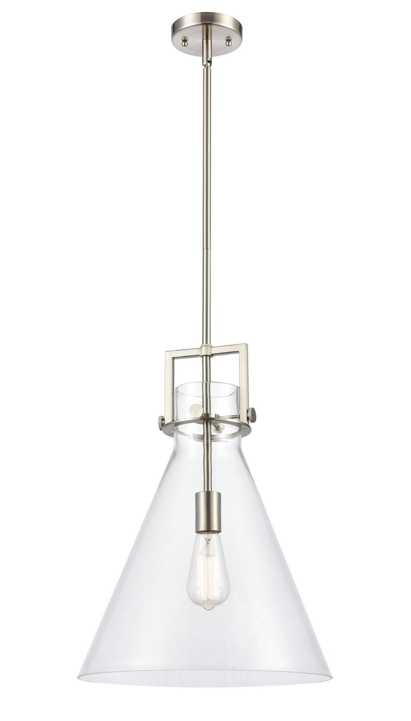 Innovations 411-1S-SN-14CL LED Pendant, Brushed Satin Nickel