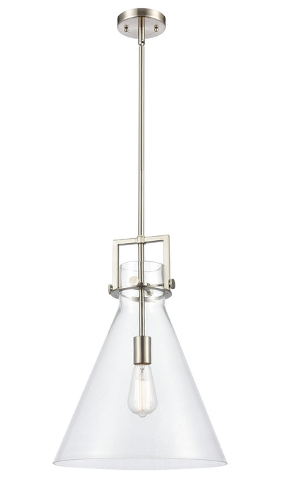 Innovations 411-1S-SN-14CL-LED LED Pendant, Brushed Satin Nickel