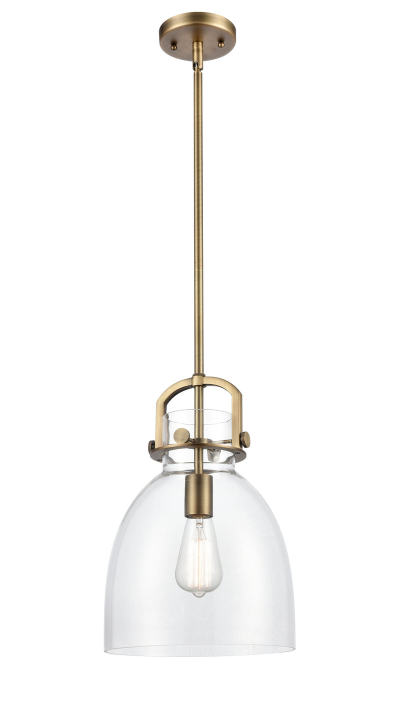 Innovations 412-1S-BB-10CL-LED LED Mini Pendant, Brushed Brass