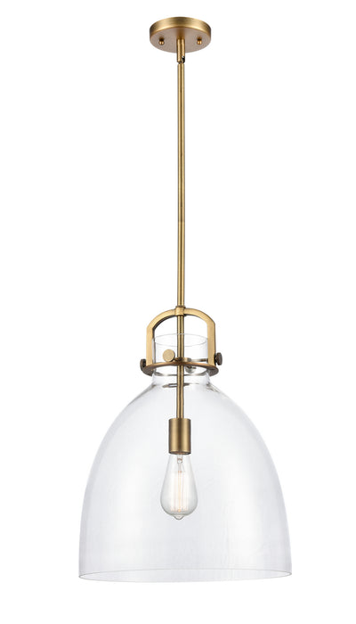 Innovations 412-1S-BB-14CL-LED LED Pendant, Brushed Brass