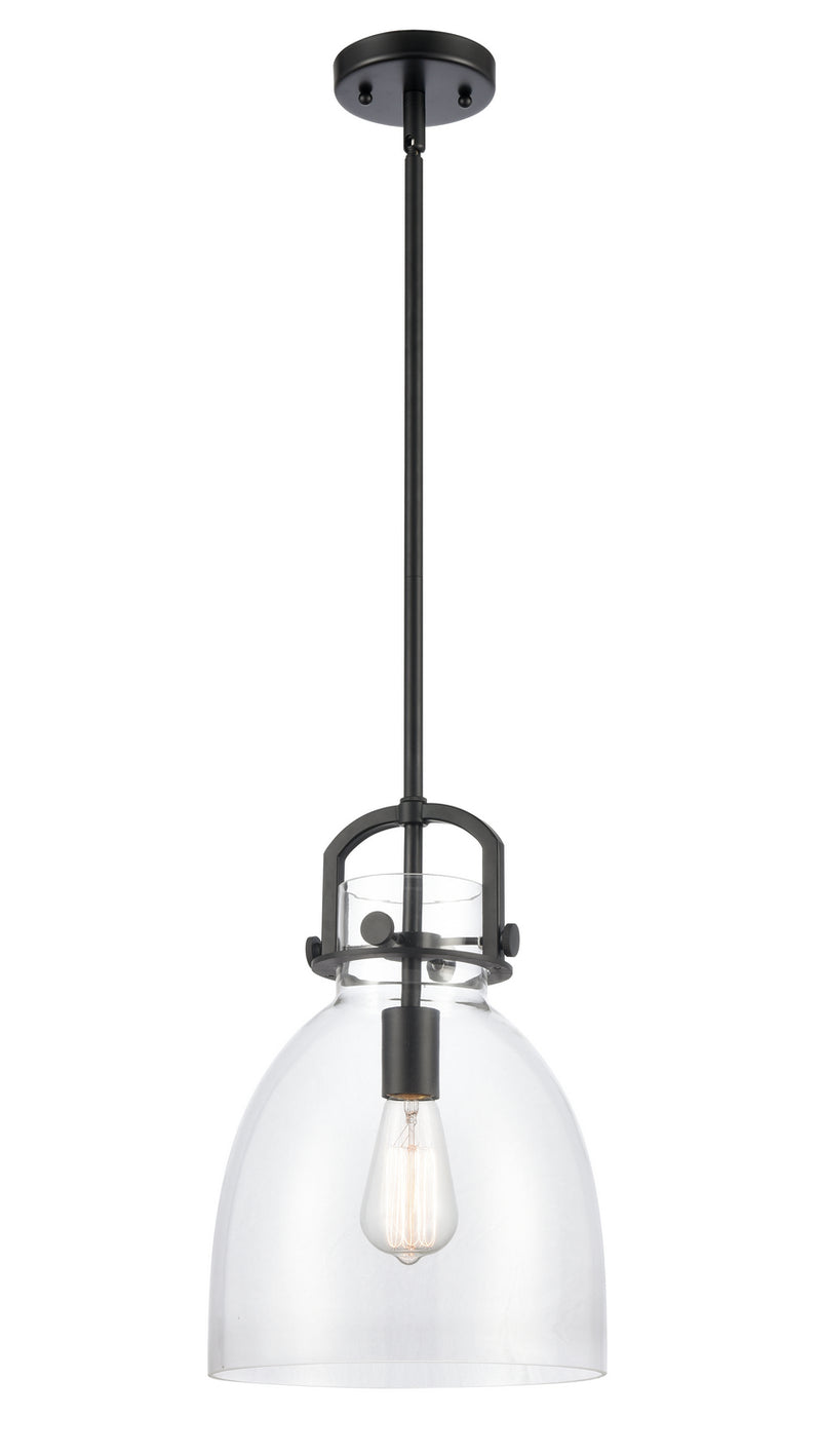 Innovations 412-1S-BK-10CL-LED LED Mini Pendant, Matte Black