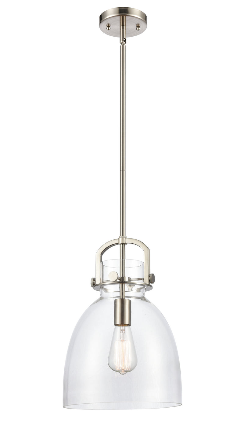 Innovations 412-1S-SN-10CL-LED LED Mini Pendant, Brushed Satin Nickel