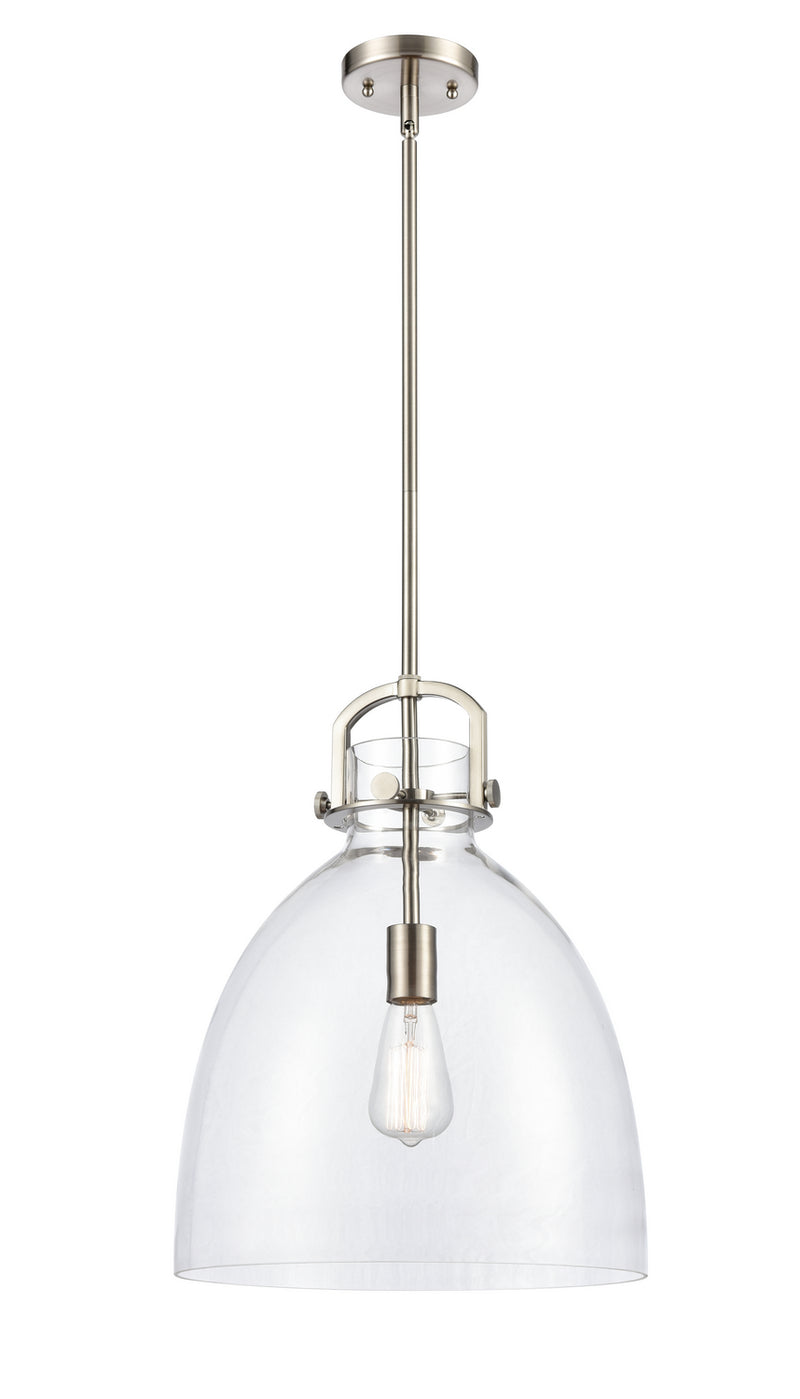 Innovations 412-1S-SN-14CL-LED LED Pendant, Brushed Satin Nickel