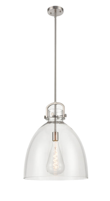 Innovations 412-1S-SN-16CL LED Pendant, Brushed Satin Nickel