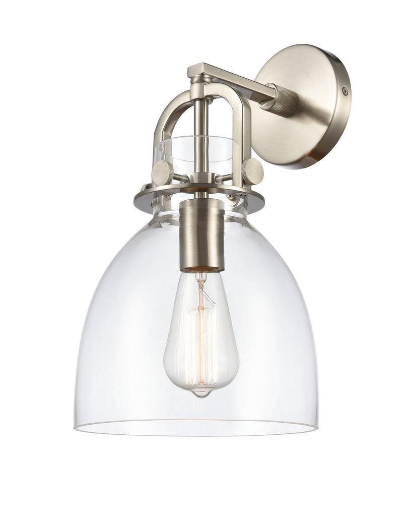 Innovations 412-1W-SN-8CL-LED LED Wall Sconce, Brushed Satin Nickel