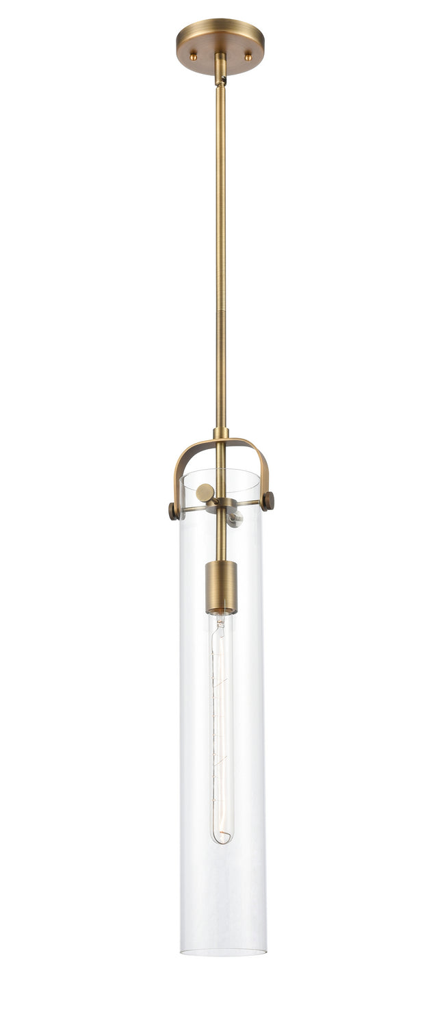 Innovations 413-1S-BB-4CL-LED LED Mini Pendant, Brushed Brass