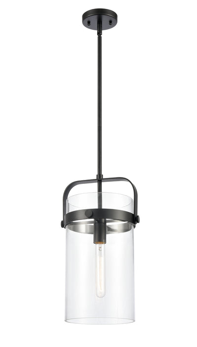 Innovations 413-1S-BK-8CL-LED LED Mini Pendant, Matte Black