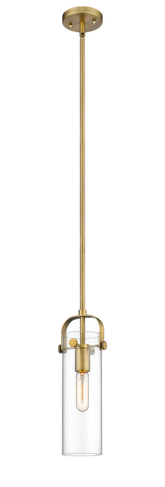 Innovations 423-1S-BB-4CL-LED LED Mini Pendant, Brushed Brass