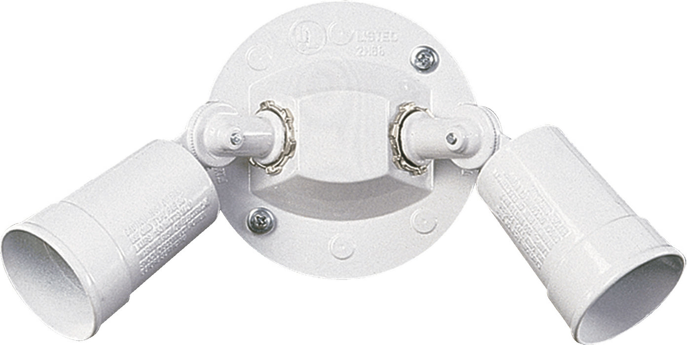 Quorum 691-2-6 Two Light Wall Mount, White