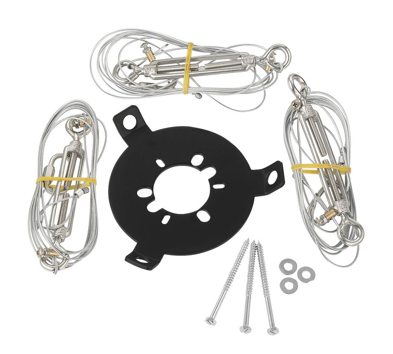 Craftmade GWS-FB Guide Wire System, Flat Black