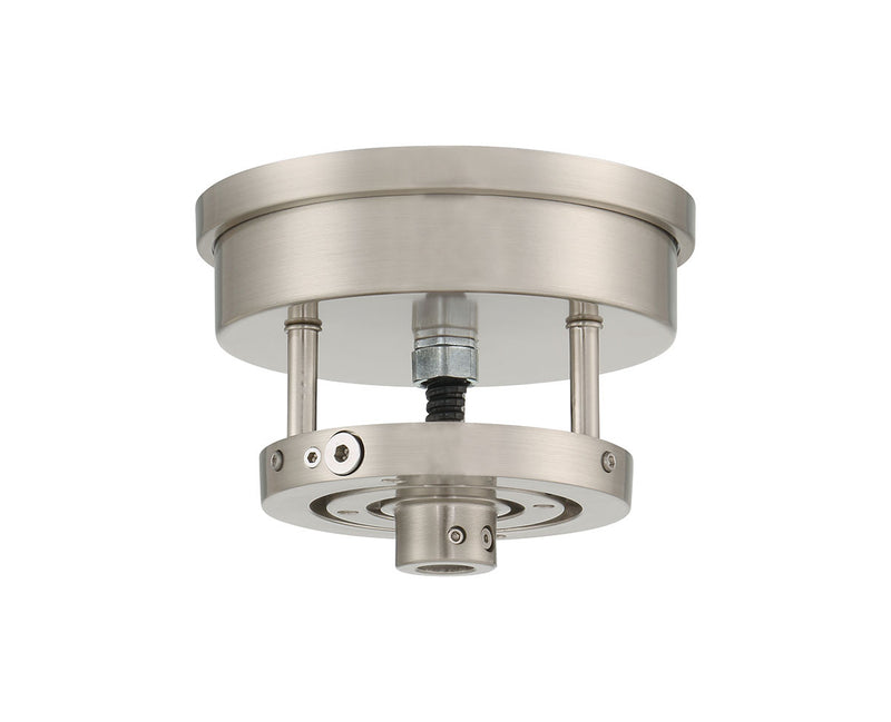 Craftmade SMA180-BNK Slope Mount Adapter, Brushed Polished Nickel