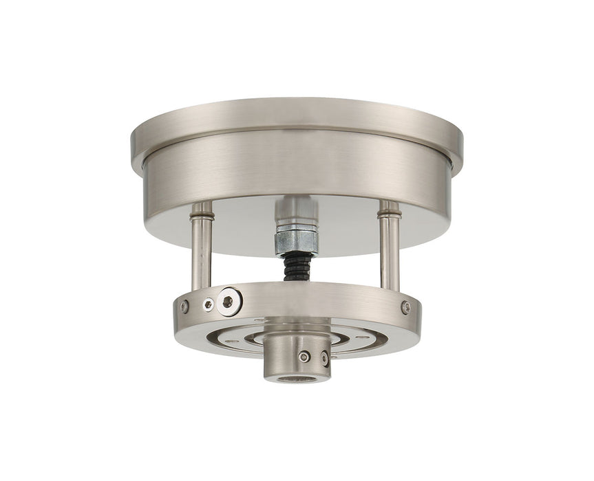 Craftmade SMA180-BNK Slope Mount Adapter, Brushed Polished Nickel