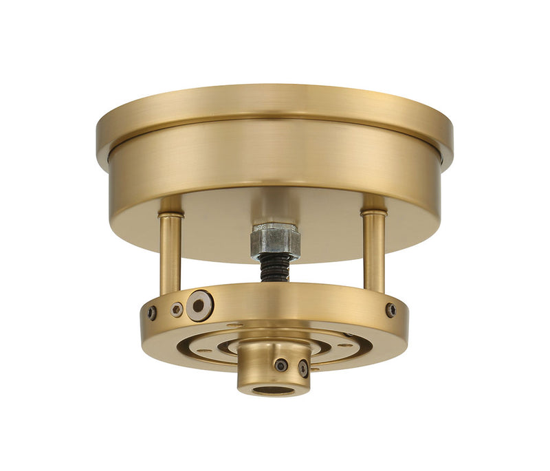 Craftmade SMA180-SB Slope Mount Adapter, Satin Brass