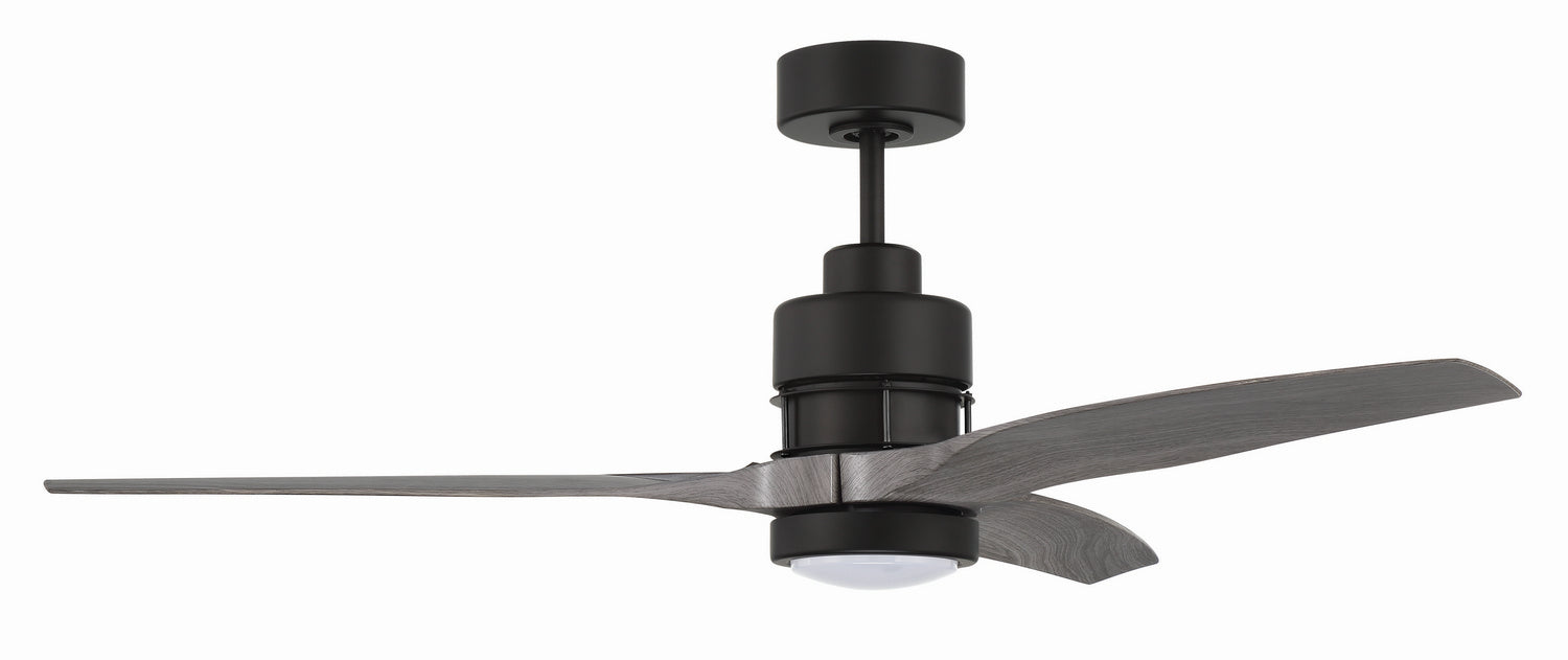 Craftmade SONWF52FB3-GWP 52"Ceiling Fan, Flat Black