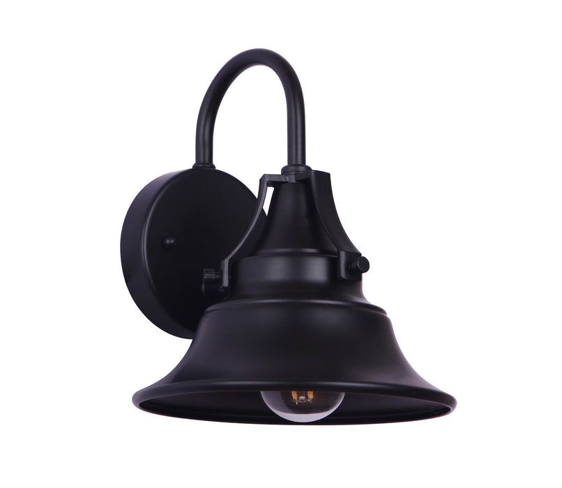 Craftmade Z4404-MN One Light Lantern, Midnight