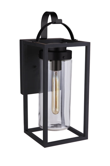 Craftmade ZA4814-MN One Light Outdoor Wall Lantern, Midnight