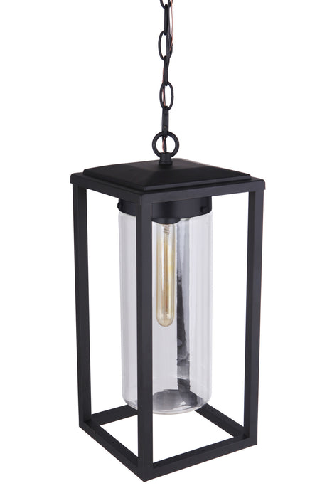 Craftmade ZA4821-MN One Light Outdoor Pendant, Midnight