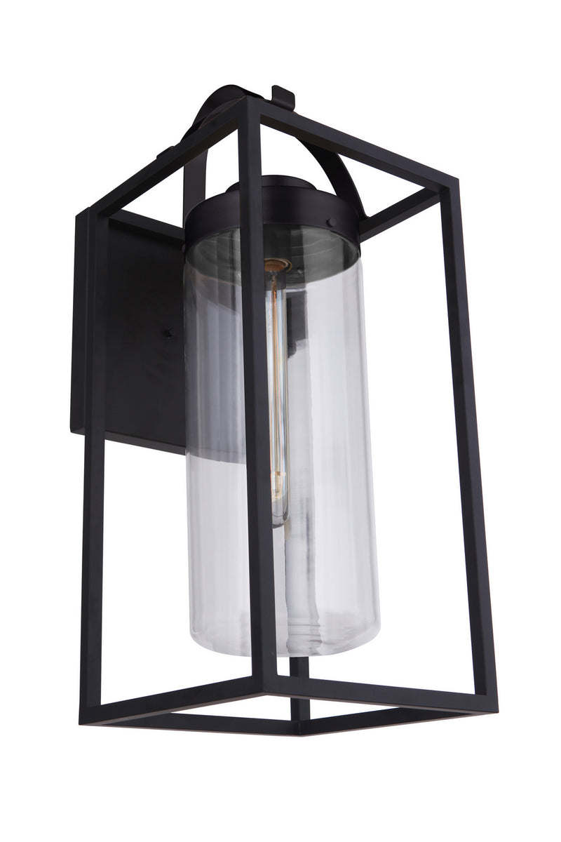 Craftmade ZA4834-MN One Light Outdoor Wall Lantern, Midnight