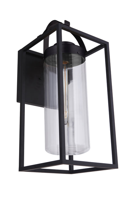 Craftmade ZA4834-MN One Light Outdoor Wall Lantern, Midnight