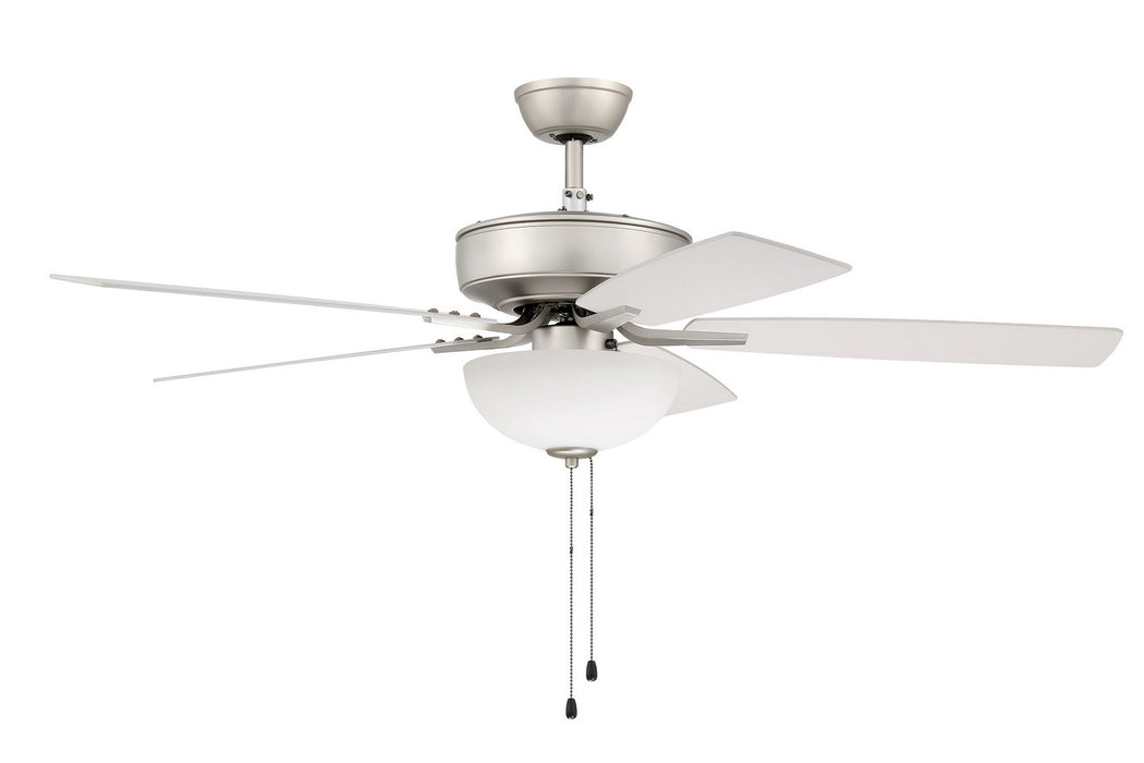 Craftmade P211BN5-52W 52"Ceiling Fan, Brushed Nickel
