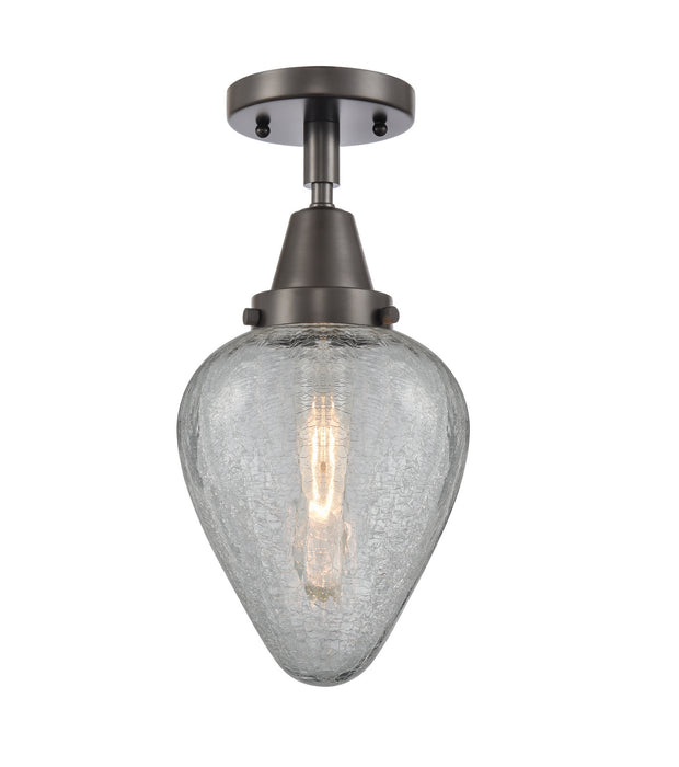 Innovations 447-1C-OB-G165-LED LED Flush Mount, Oil Rubbed Bronze