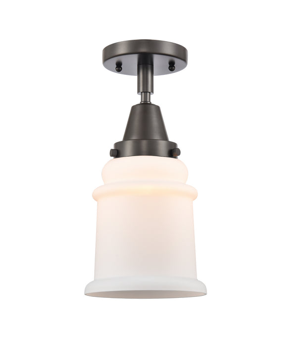 Innovations 447-1C-OB-G181 One Light Flush Mount, Oil Rubbed Bronze