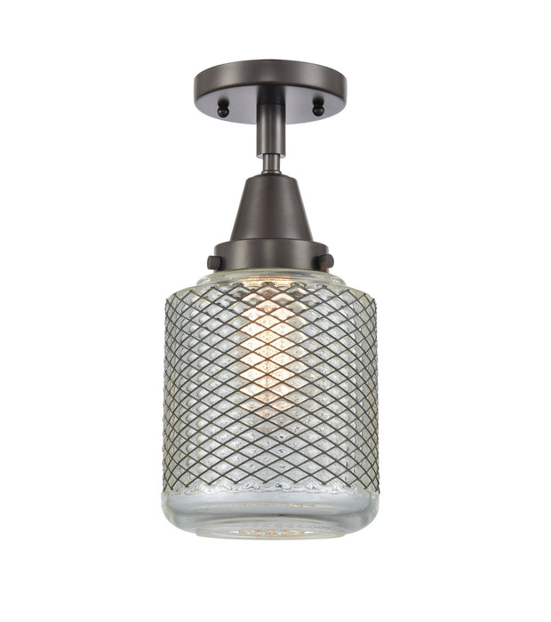 Innovations 447-1C-OB-G262-LED LED Flush Mount, Oil Rubbed Bronze