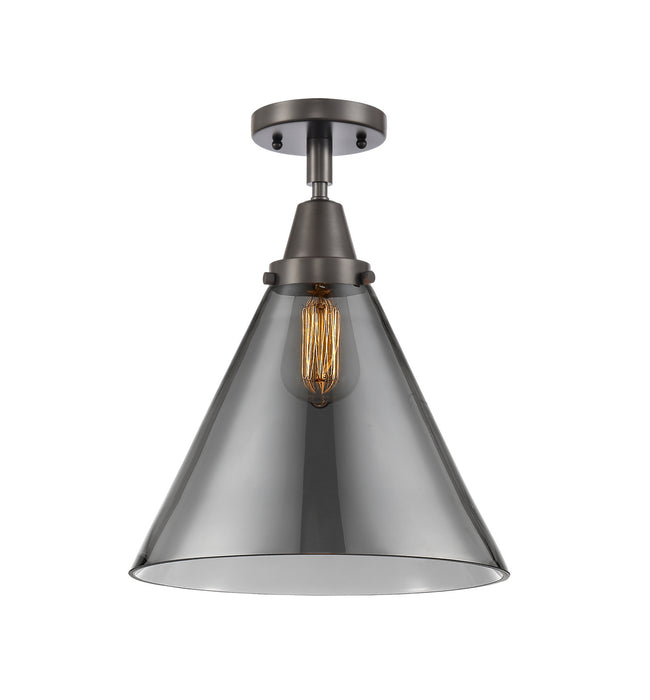 Innovations 447-1C-OB-G43-L-LED LED Flush Mount, Oil Rubbed Bronze