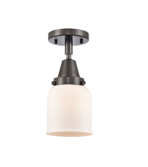 Innovations 447-1C-OB-G51 One Light Flush Mount, Oil Rubbed Bronze