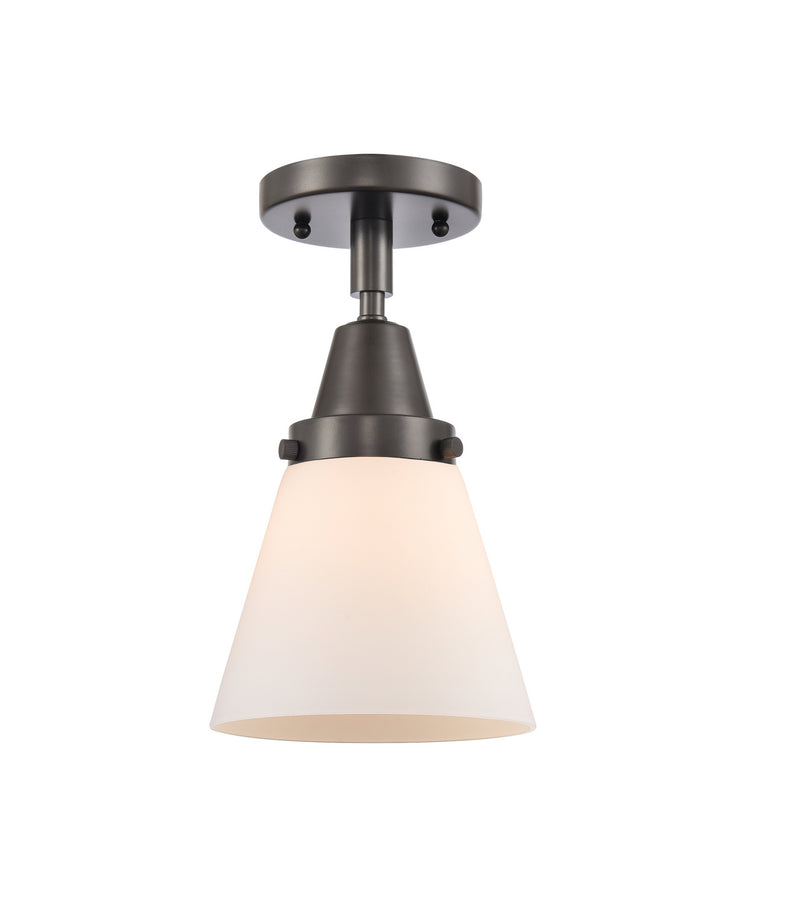 Innovations 447-1C-OB-G61 One Light Flush Mount, Oil Rubbed Bronze