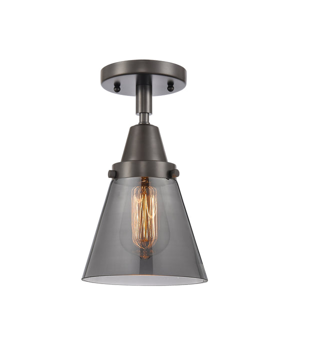 Innovations 447-1C-OB-G63 One Light Flush Mount, Oil Rubbed Bronze