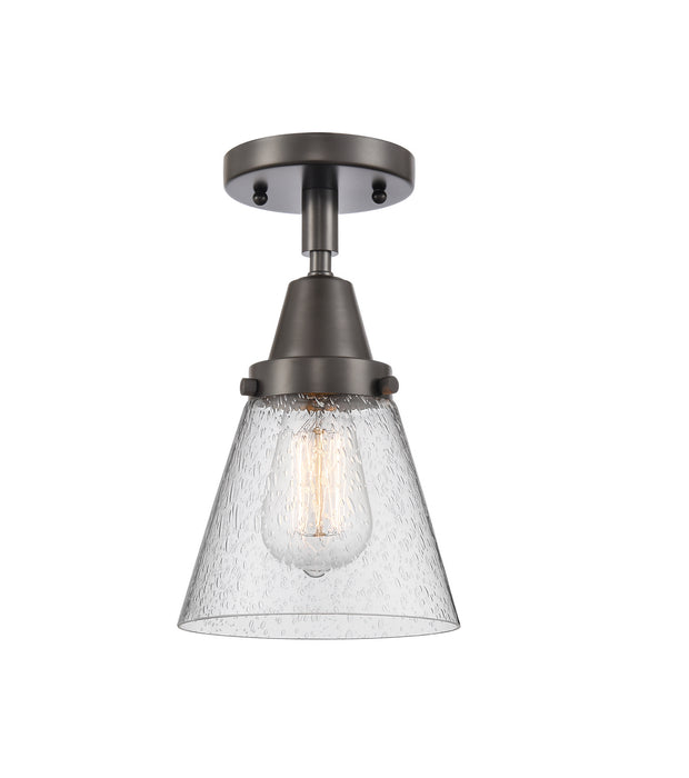 Innovations 447-1C-OB-G64-LED LED Flush Mount, Oil Rubbed Bronze
