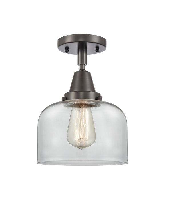 Innovations 447-1C-OB-G72 One Light Flush Mount, Oil Rubbed Bronze