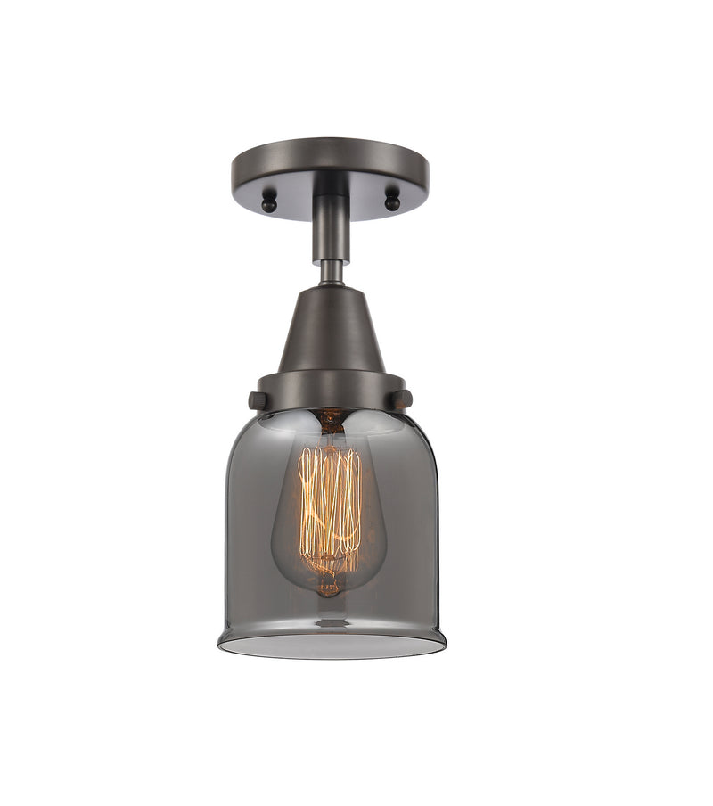 Innovations 447-1C-OB-G53 One Light Flush Mount, Oil Rubbed Bronze