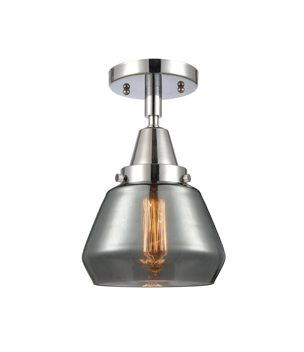 Innovations 447-1C-PC-G173-LED LED Flush Mount, Polished Chrome