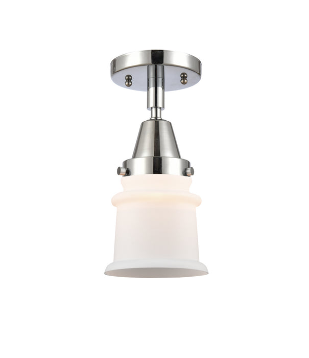 Innovations 447-1C-PC-G181S-LED LED Flush Mount, Polished Chrome