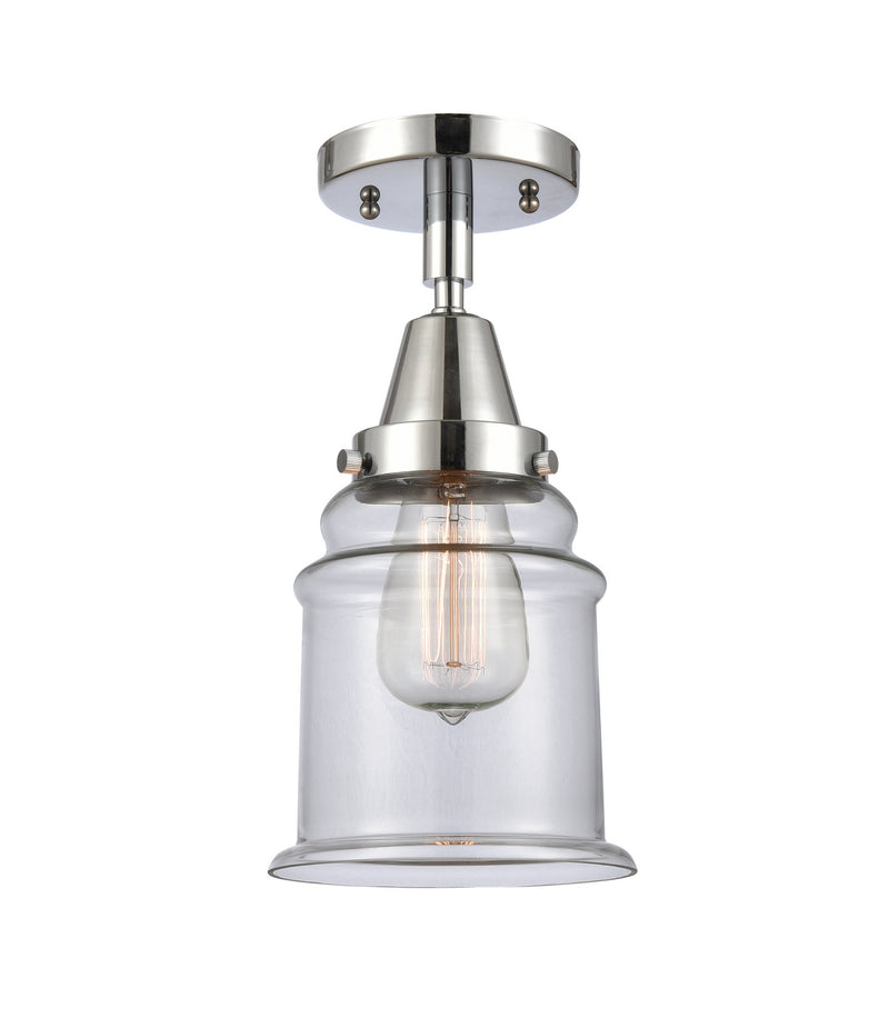 Innovations 447-1C-PC-G182-LED LED Flush Mount, Polished Chrome