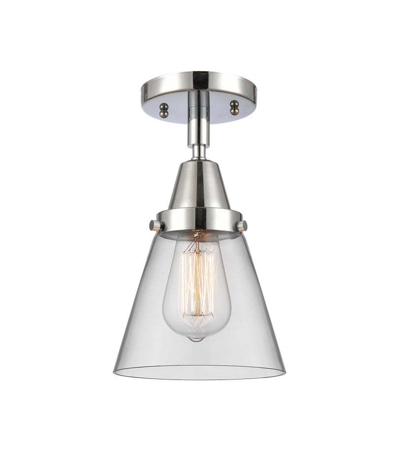 Innovations 447-1C-PC-G62-LED LED Flush Mount, Polished Chrome