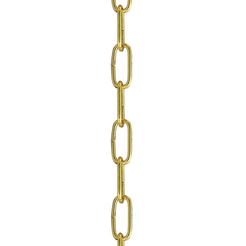Livex Lighting 5608-02 Decorative Chain, Polished Brass