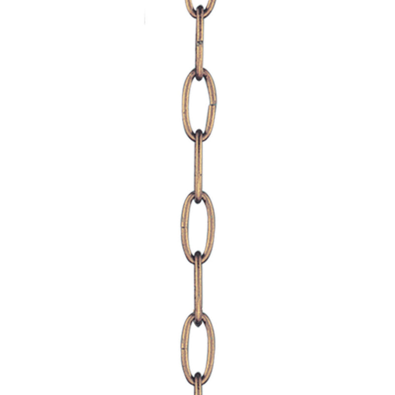 Livex Lighting 5608-65 Decorative Chain, Hand Painted Vintage Gold Leaf