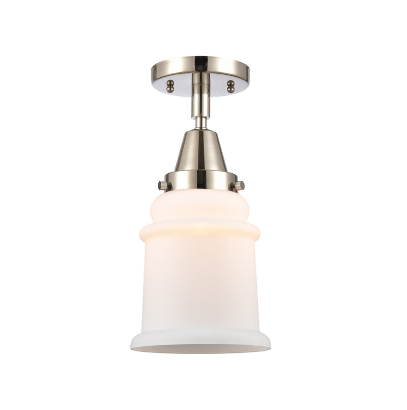 Innovations 447-1C-PN-G181-LED LED Flush Mount, Polished Nickel