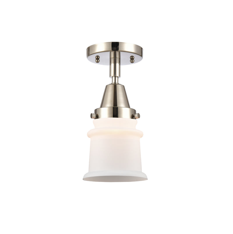 Innovations 447-1C-PN-G181S-LED LED Flush Mount, Polished Nickel