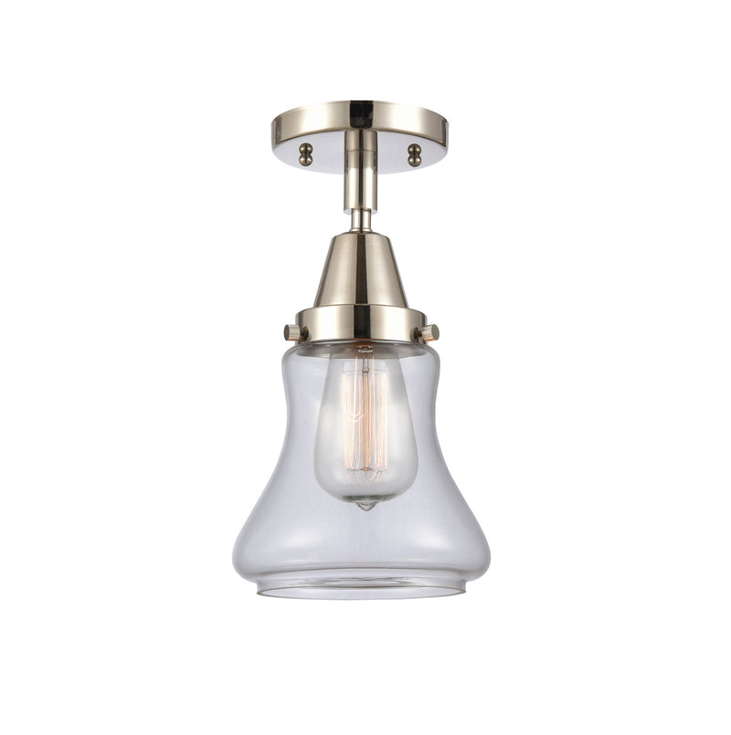 Innovations 447-1C-PN-G192-LED LED Flush Mount, Polished Nickel