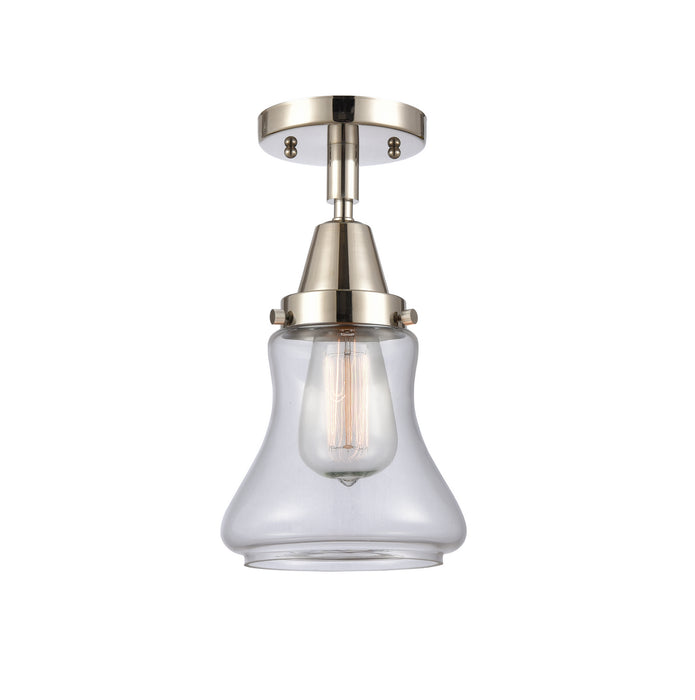 Innovations 447-1C-PN-G192-LED LED Flush Mount, Polished Nickel