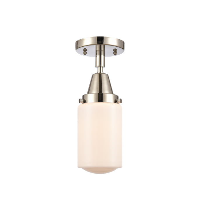 Innovations 447-1C-PN-G311-LED LED Flush Mount, Polished Nickel