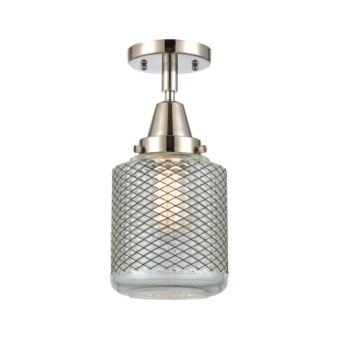 Innovations 447-1C-PN-G262-LED LED Flush Mount, Polished Nickel
