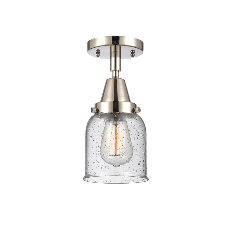Innovations 447-1C-PN-G54 One Light Flush Mount, Polished Nickel